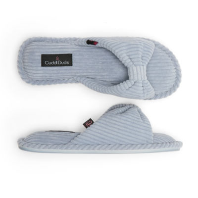 Cuddl Duds Womens Slip-On Slippers