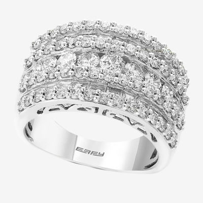 effy-womens-2-ct-t-w-mined-white-diamond-14k-white-gold-cocktail-ring