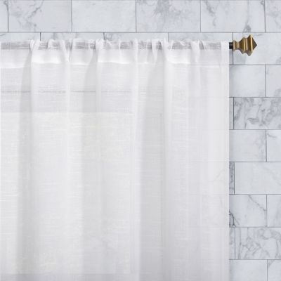 Archaeo Akari 2-pc. Rod Pocket Window Tier