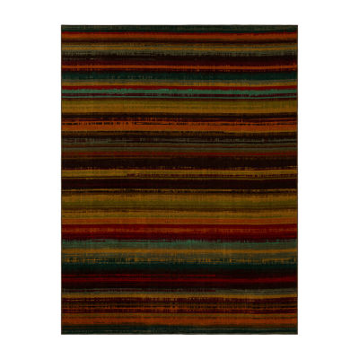 Mohawk Home New Wave Boho Stripe Indoor Rectangular Area Rug