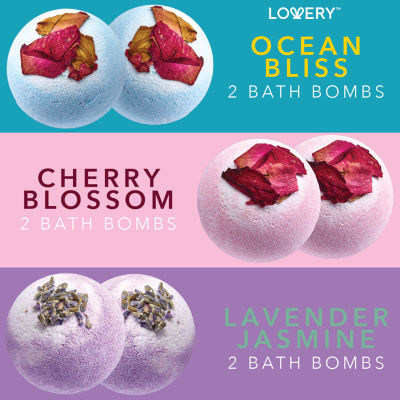 Lovery Bath Bombs Gift Set - 10pc Variety Bubble Bath Gift