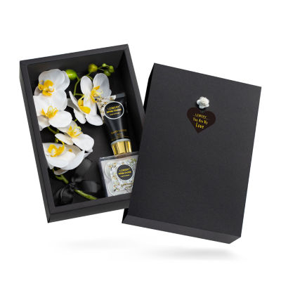LOVERY™ White Orchid Petals Soaps Gift  - 12pc Body Care Set