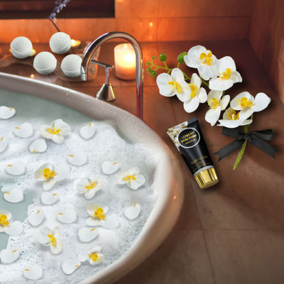 LOVERY™ White Orchid Petals Soaps Gift  - 12pc Body Care Set