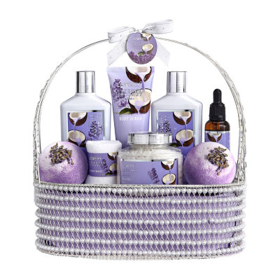LOVERY™ Lavender And Coconut Bath Gift Set - 9pc Spa Kit