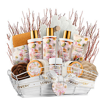 Christmas Spa Gifts for Women, Bath and Body Gift Set, Exotic Rose Gift  Basket for Women