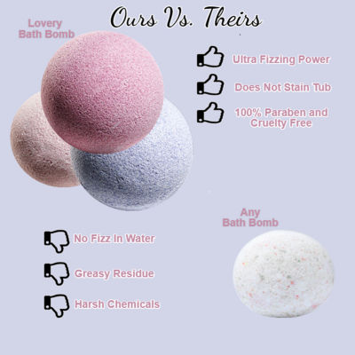 LOVERY™ Bath Bombs Gift Set - 30pc Spa Body Care Balls In Variety Scents