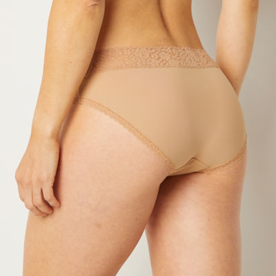 Ambrielle Everyday Cheeky With Lace Trim Panty