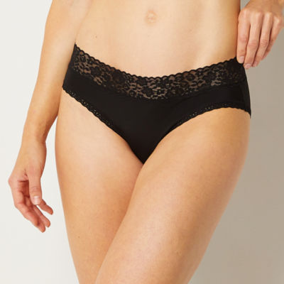 Ambrielle Everyday Cheeky With Lace Trim Panty