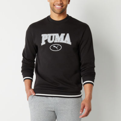 PUMA Mens Crew Neck Long Sleeve Sweatshirt