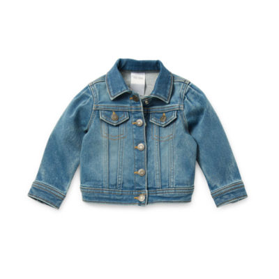 Okie Dokie Baby Girls Denim Jacket