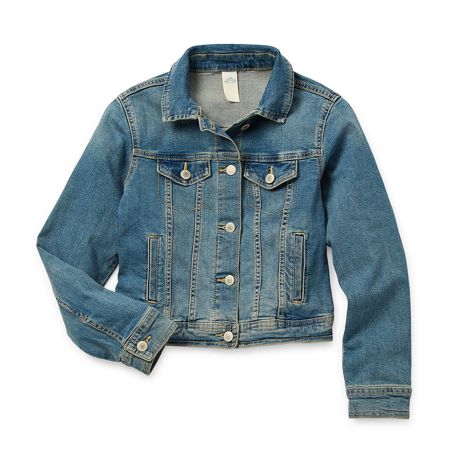 Thereabouts Little & Big Girls Denim Jacket, Color: Sally - JCPenney