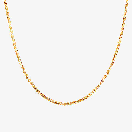 Stainless Steel 24 Inch Figaro Chain Necklace, One Size