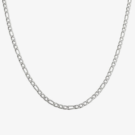 Stainless Steel 22 Inch Chain Necklace, One Size