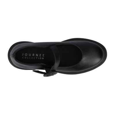 Journee Collection Womens Zarynn Block Heel Pumps