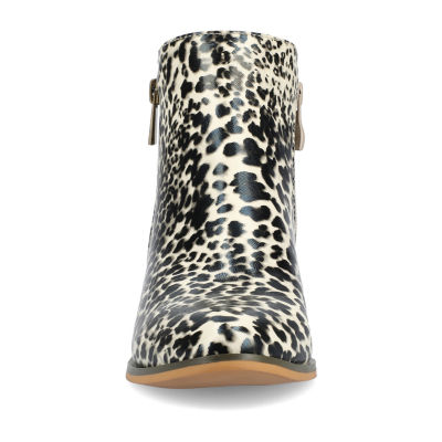 Journee Collection Womens Rebel Booties Block Heel