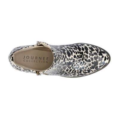 Journee Collection Womens Rebel Booties Block Heel