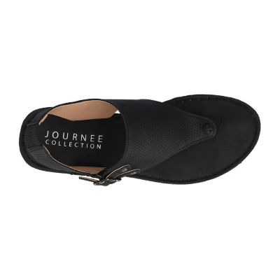 Journee Collection Womens Mckell Wedge Sandals