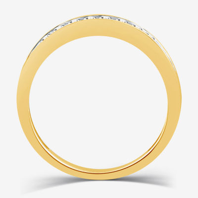 1/4 CT. T.W. Lab-Grown Diamond Wedding Band in 10K or 14K Gold