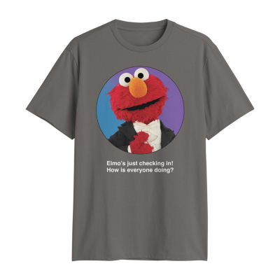 Mens Short Sleeve Sesame Street Graphic T-Shirt