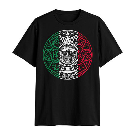 Mens Short Sleeve Graphic T-Shirt, Xx-large, Black