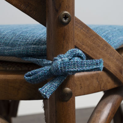 Sweet Home Collection™ Aria Memory Foam Non-Slip Chair Cushion with Ties