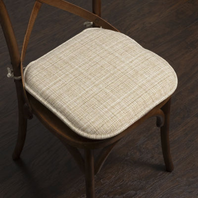 Sweet Home Collection Aria With Ties Dining Cushions