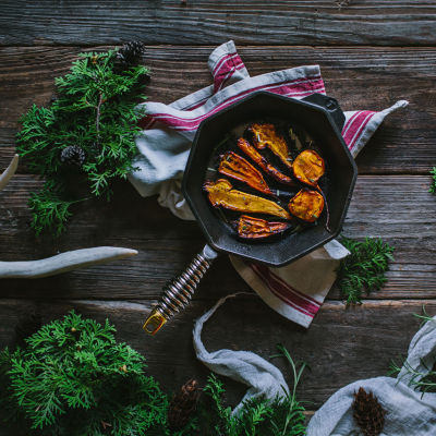 Lodge Cookware Finex Cast Iron 8" Skillet