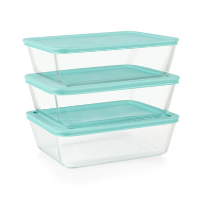 Pyrex Simply Store 6-pc. Glass Food Storage