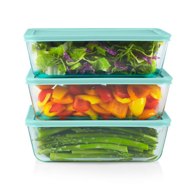 Pyrex Simply Store 6-pc. Glass Food Storage