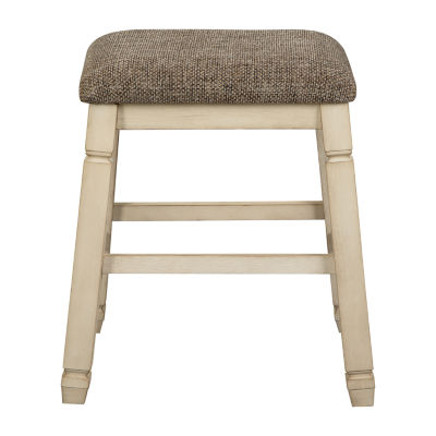 Signature Design by Ashley® Valdine Collection 2-pc. Counter Height Upholstered Bar Stool