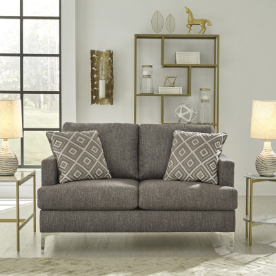 Signature Design by Ashley® Arcola Living Room Collection Pad-Arm Upholstered Loveseat