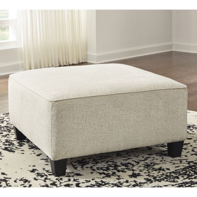 Signature Design by Ashley® Abinger Living Room Collection Upholstered Ottoman