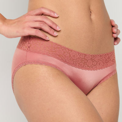 Ambrielle Everyday Cheeky With Lace Trim Panty