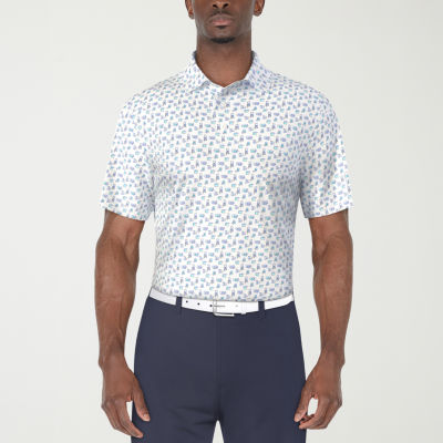 PGA TOUR Mens Regular Fit Short Sleeve Polo Shirt