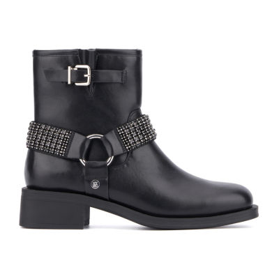 New York & Company Womens Carson Flat Heel Booties