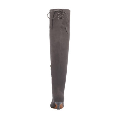 New York & Company Womens Vanellope Kitten Heel Dress Boots