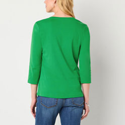 Green Tops for Women - JCPenney