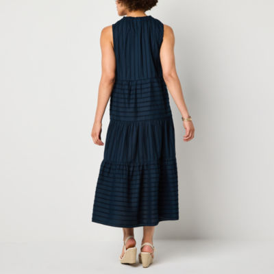 Liz Claiborne Womens Sleeveless A-Line Dress