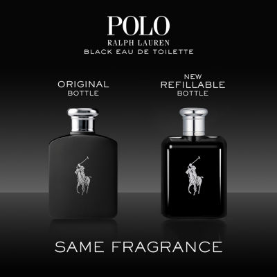 Ralph Lauren Polo Black Eau De Toilette, Oz, Color: Oz