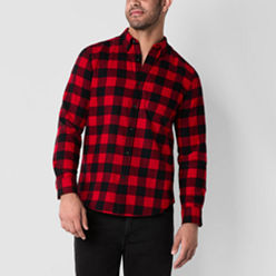 Red Flannel Shirts for Men - JCPenney