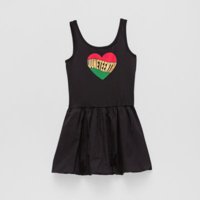 Hope & Wonder Juneteenth Girls Bubble Dress