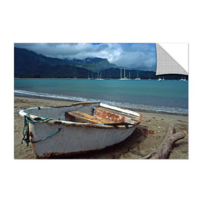 Brushstone Waiting To Row In Hanalei Bay Removable Wall Decal