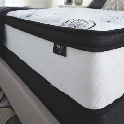 Signature Design by Ashley Chime 12" Plush Hybrid Mattress in a Box