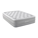 Beautyrest Sky Rise Raised Adjustable Comfort Coil Top Air Bed with Express Pump