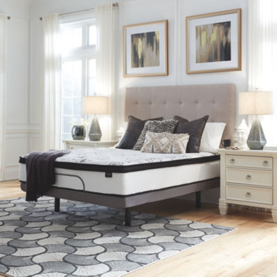 Signature Design by Ashley Chime 12" Plush Hybrid Mattress in a Box