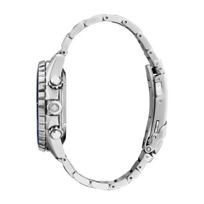 Citizen Promaster Diver Mens Chronograph Silver Tone Stainless Steel Bracelet Watch Ca0719-53e