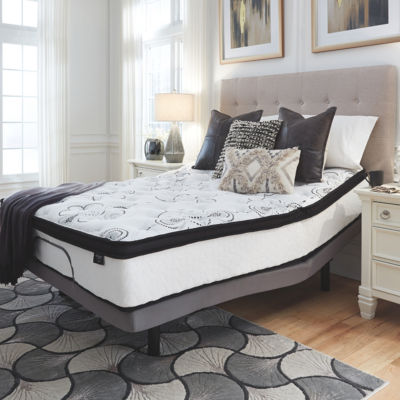 Signature Design by Ashley Chime 12" Plush Hybrid Mattress in a Box