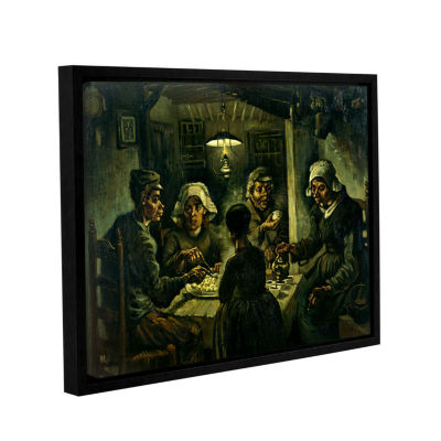Brushstone The Potato Eaters Gallery Wrapped Floater-Framed Canvas Wall Art