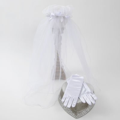 Emerald Gumdrops First Communion Girls Veil