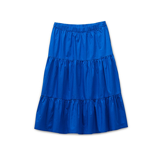 Thereabouts Little & Big Girls Midi A-Line Skirt